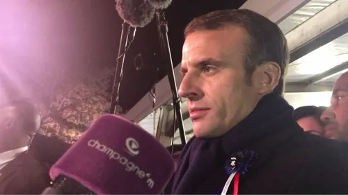 Emmanuel Macron à la rencontre de soldats ukrainiens